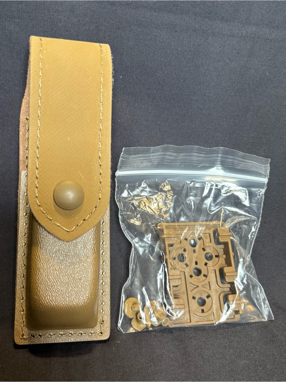 Universal Desert Tan Nylon Holster with Mounting Kit